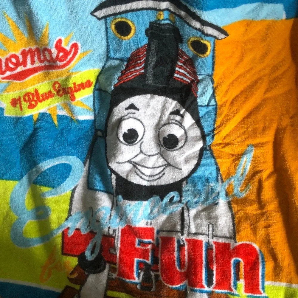 Thomas the Tank Engine Bright Kids Tee - Blue, Yellow, Red